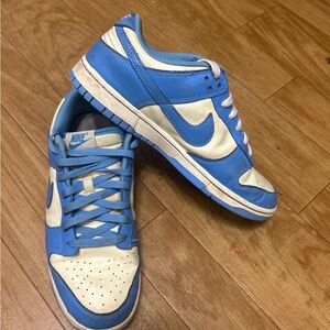 Nike Men's Blue and White Sneakers 8.5